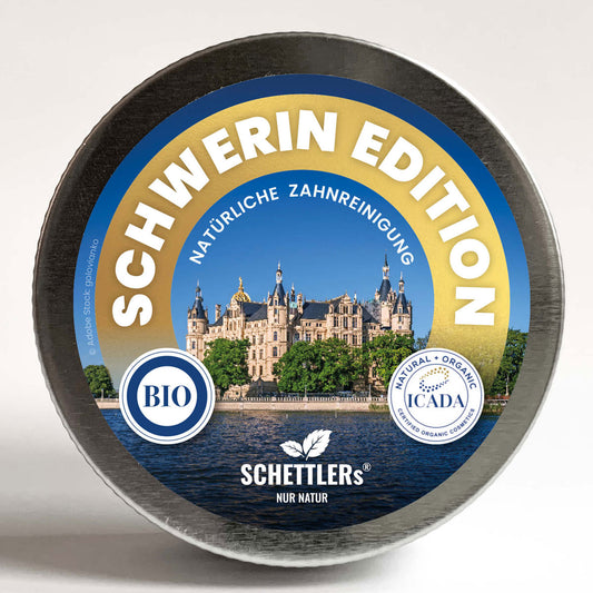 1 Dose Zahnputzpulver + 1 Bambus-Zahnbürste gratis