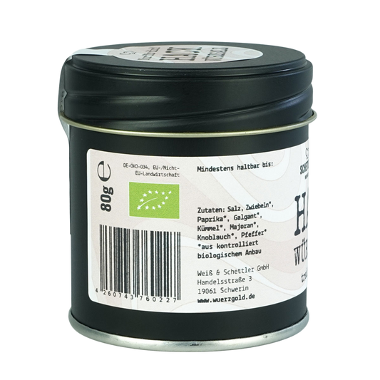 HACK WÜRZSALZ BIO 80g - Die traditionelle deutsche Gewürzmischung