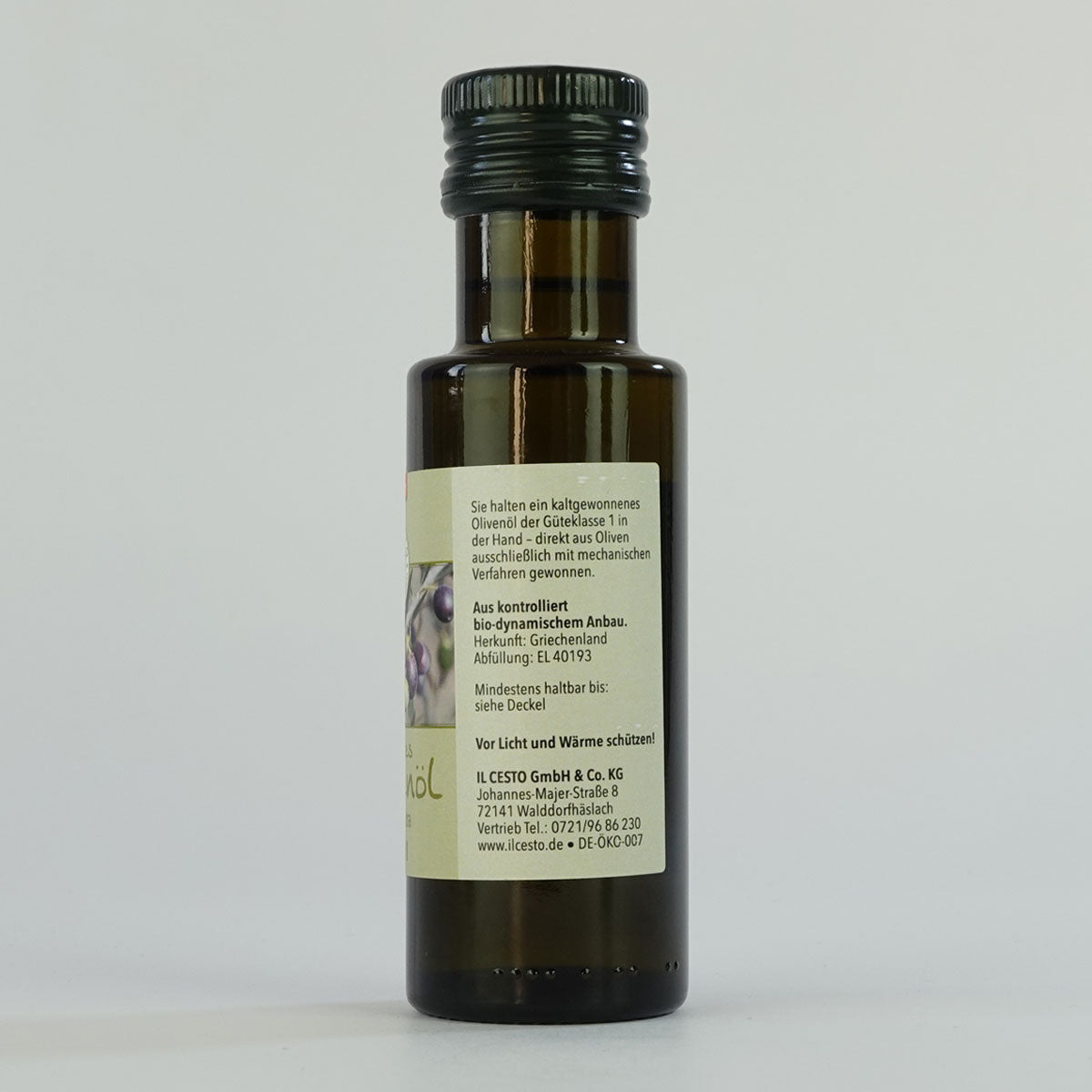 Zum Probierpreis: Bio-Olivenöl 0,1l