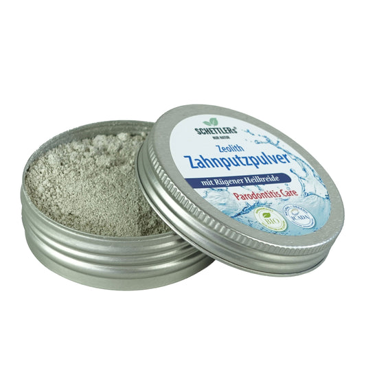 Bio-Zahnputzpulver mit Zeolith