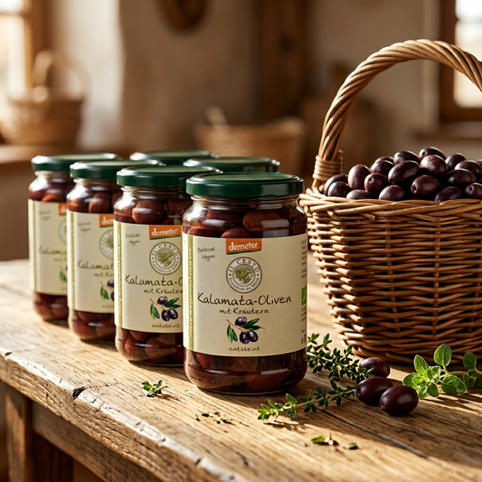 Kalamata olives with herbs - Demeter