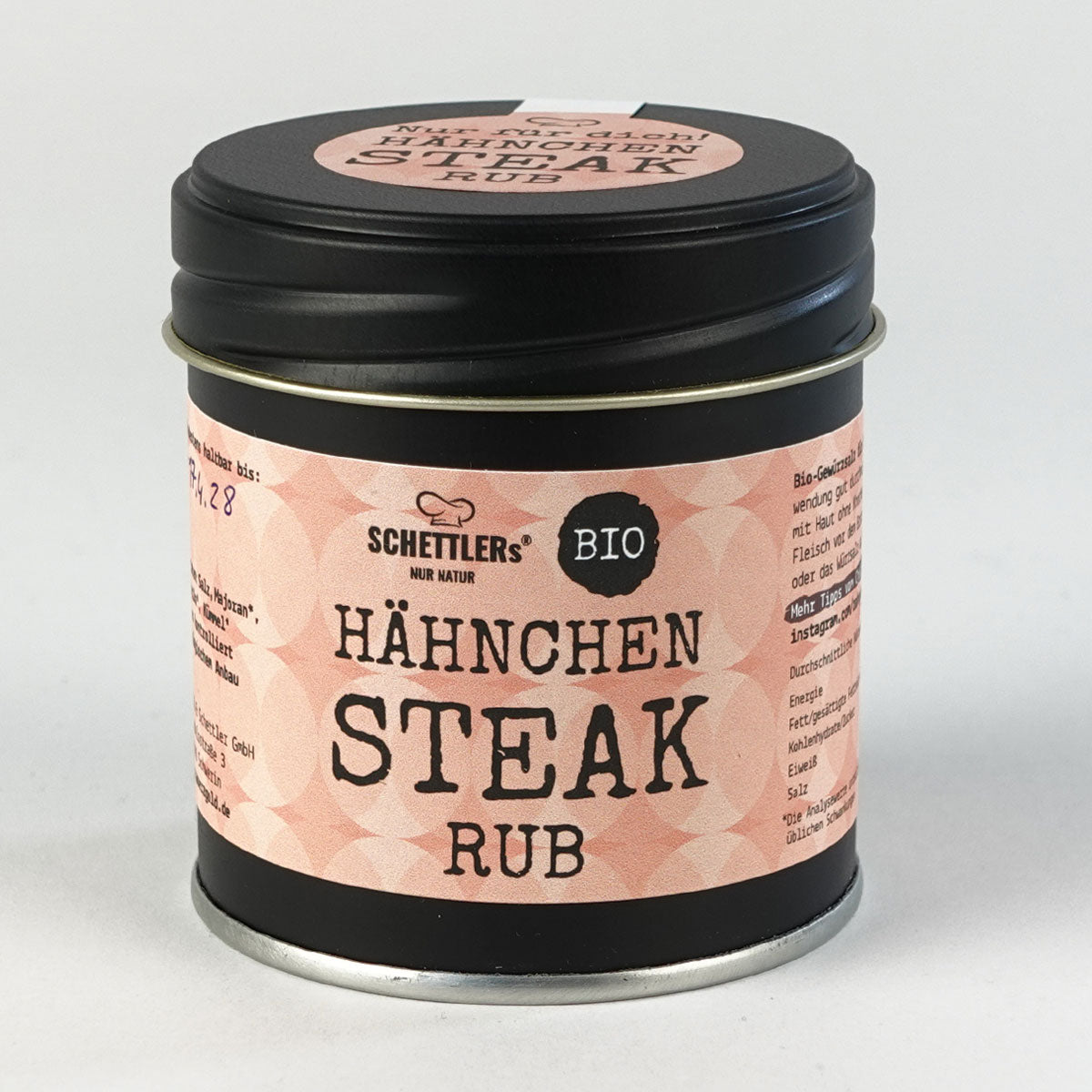 HÄHNCHEN STEAK RUB BIO 80g