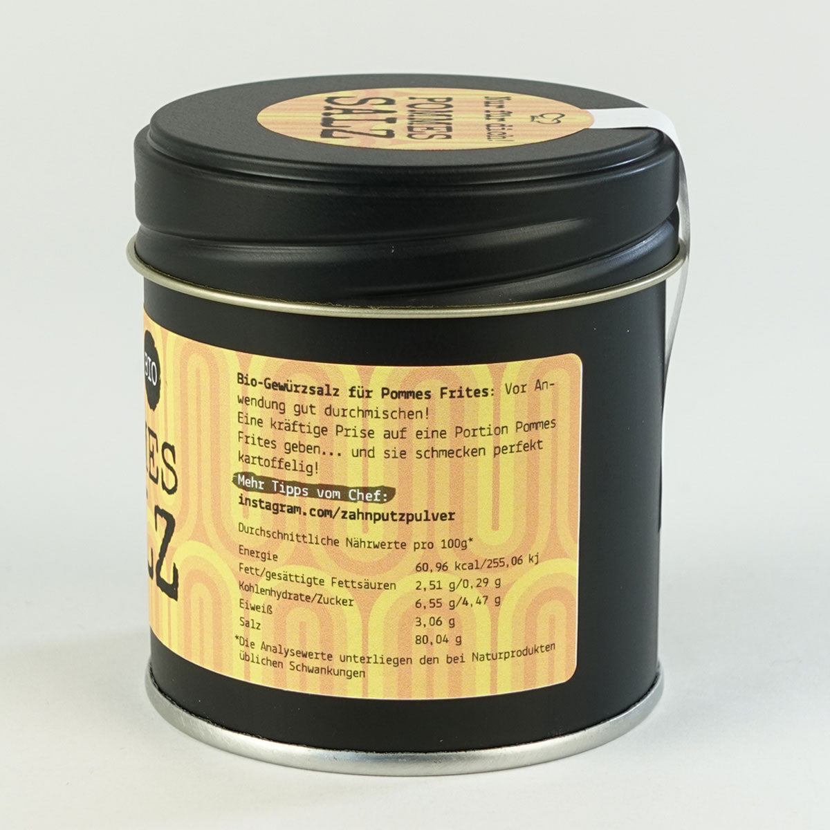 FRENCH FRY SALT ORGANIC 140g - SCHETTLER's Style