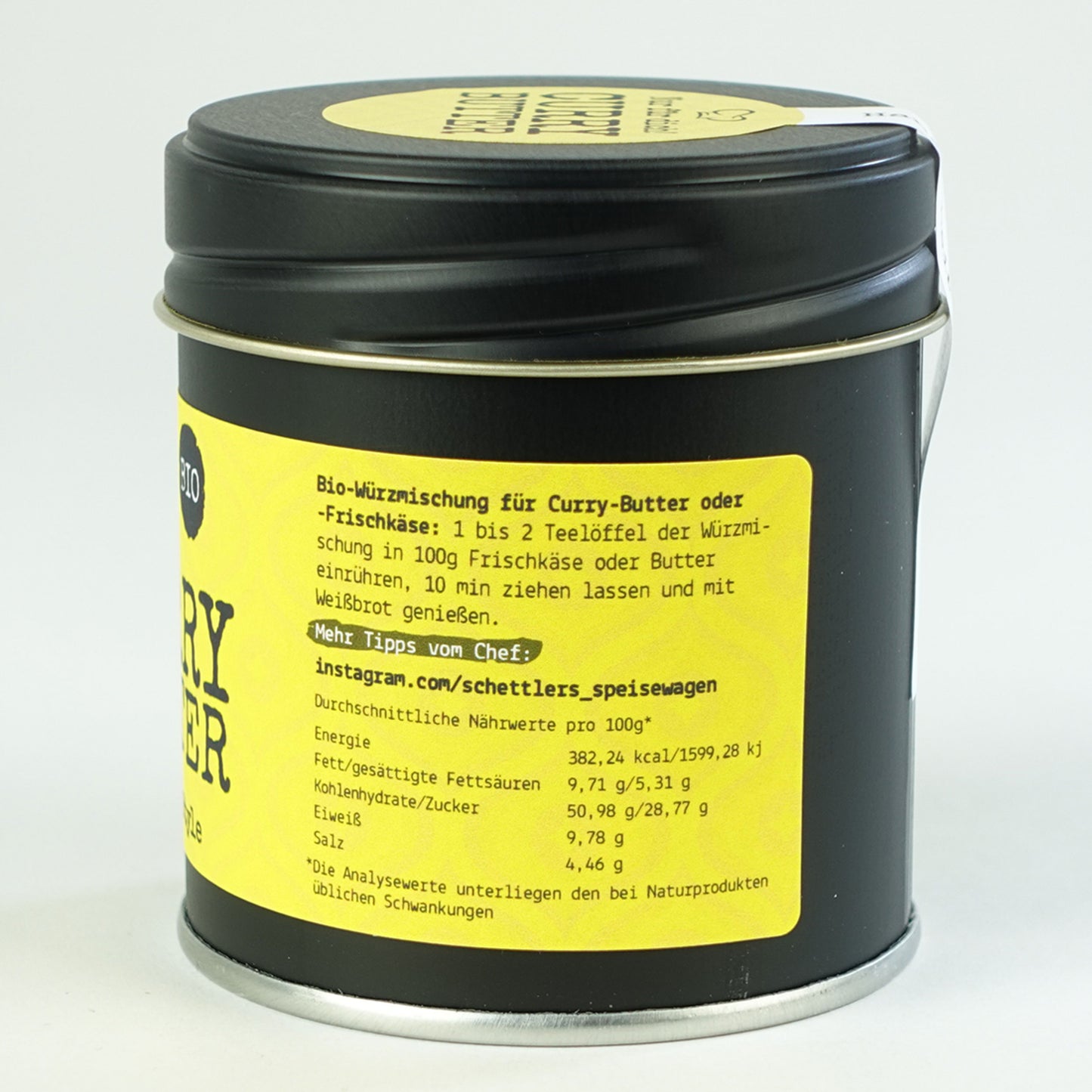 CURRY BUTTER BIO 80g - im Ceylon-Style