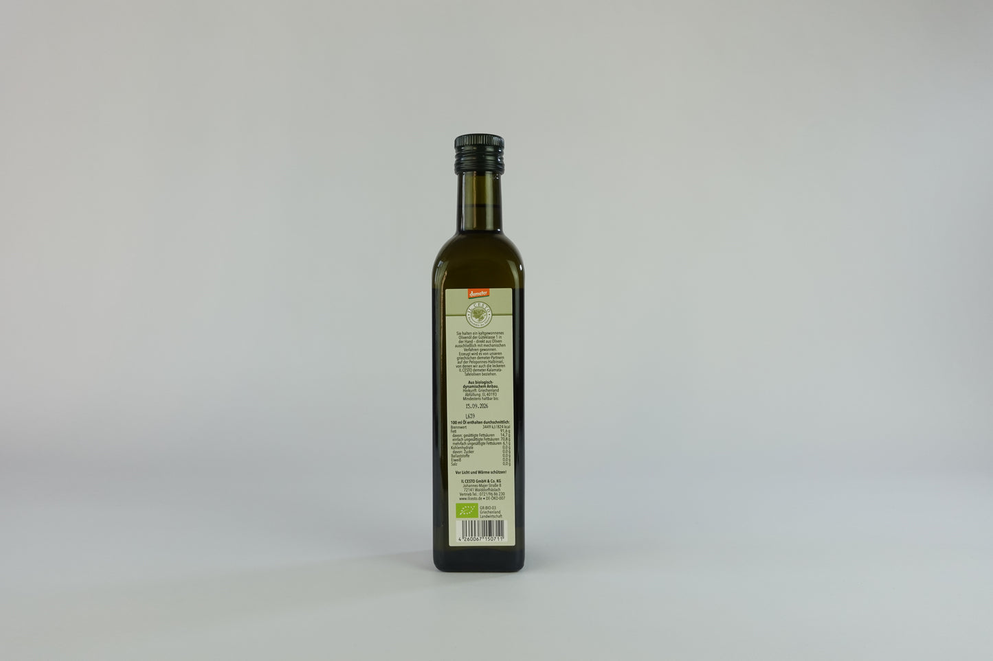 il cesto Griechisches Bio-Olivenöl demeter