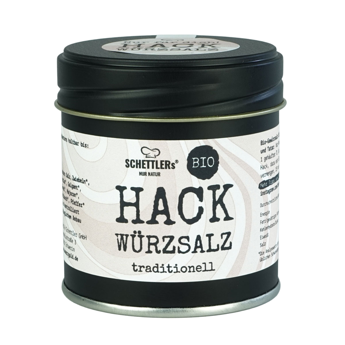 HACK WÜRZSALZ BIO 80g - Die traditionelle deutsche Gewürzmischung