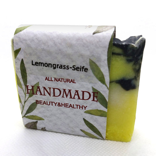Naturseife Lemongrass handmade 80g