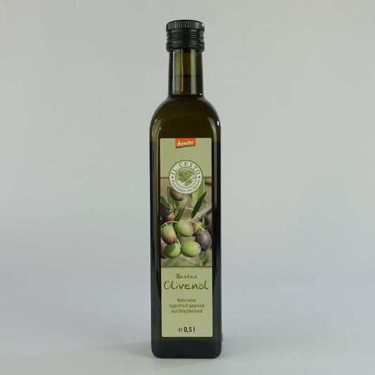 il cesto Griechisches Bio-Olivenöl demeter