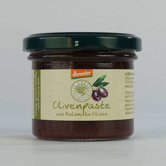 Bio-Olivenpaste aus Kalamata-Oliven - demeter