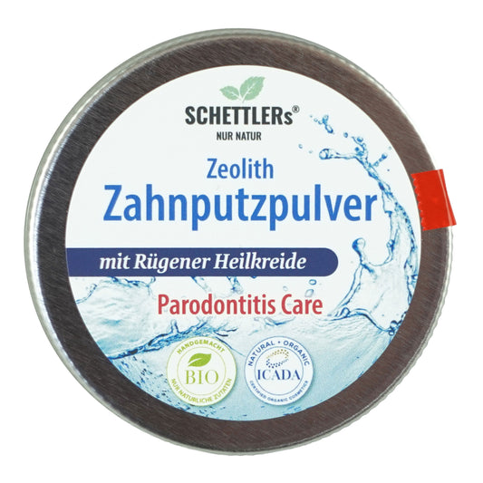 SCHETTLERs Zeolith-Bio-Zahnputzpulver – Typ 6