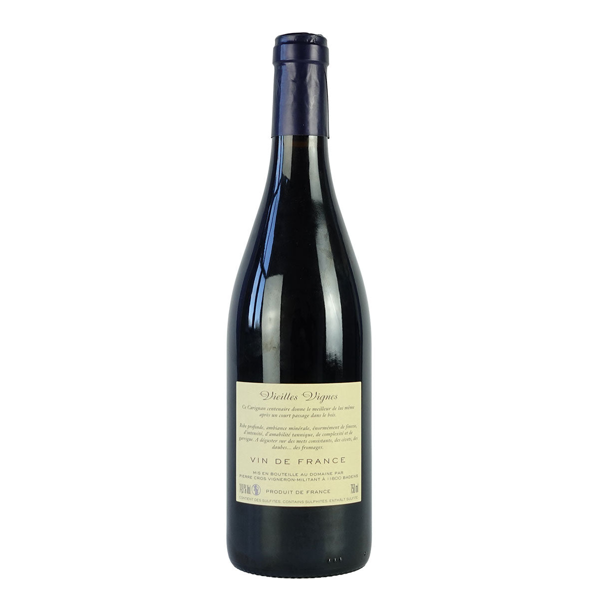 Vieilles Vignes - carignan sortenrein