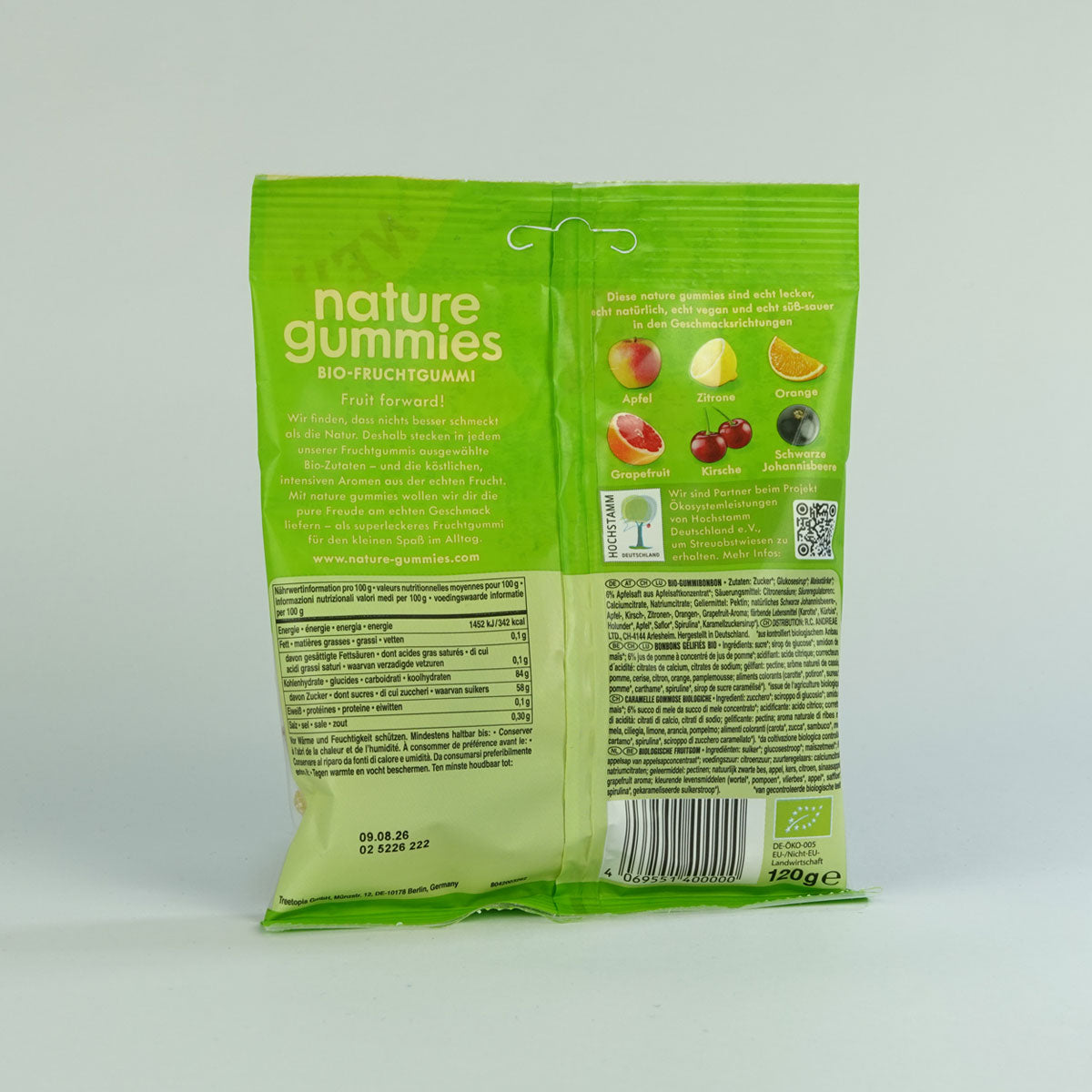 Happy Sour Nature Gummies Organic